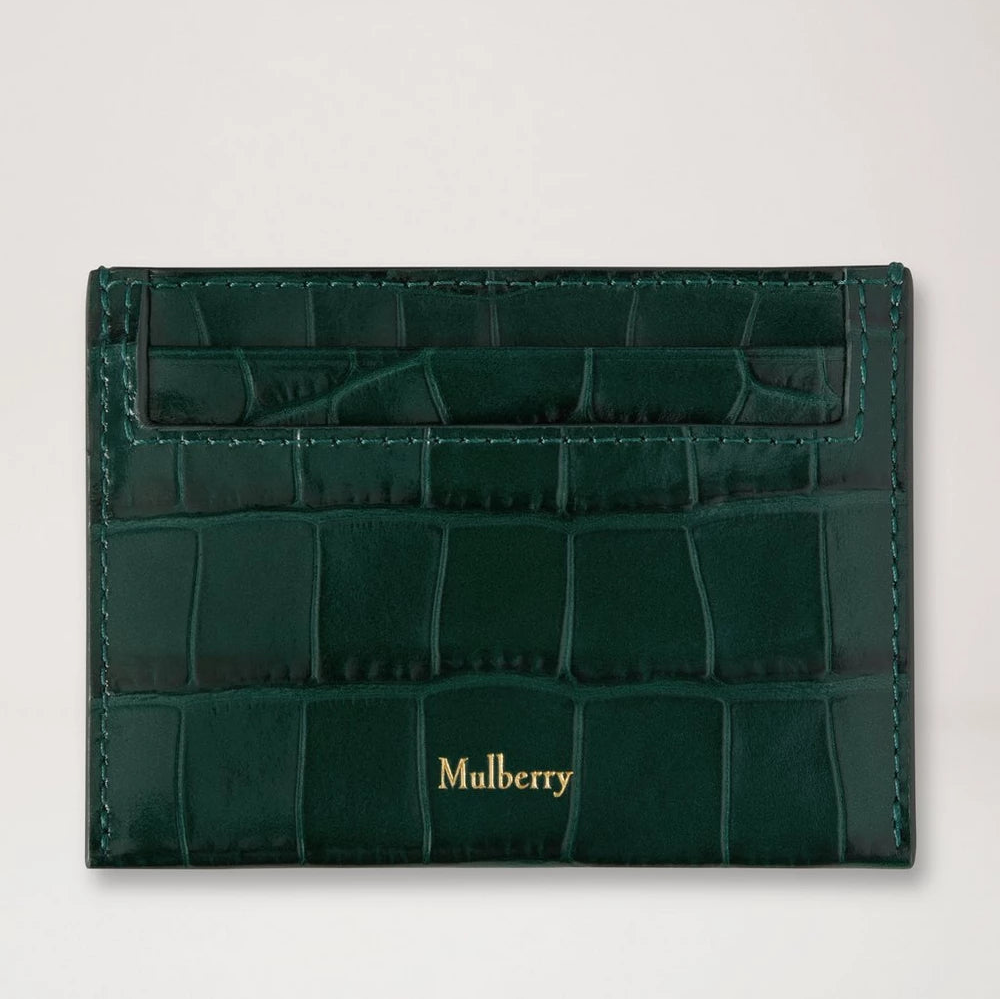 Mulberry Creditcardhouder Emerald Shiny Croc – RL9133/807Q180