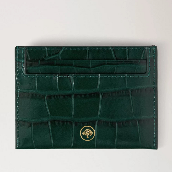 Mulberry Creditcardhouder Emerald Shiny Croc – productafbeelding 2