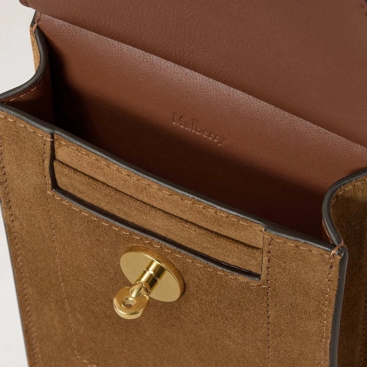 Mulberry Mini Antony Vintage Oak Suede – productafbeelding 2