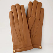 Mulberry Zachte nappa handschoenen Oak 