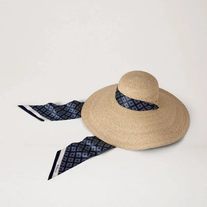 Mulberry Raffia bucket- en zonnehoeden 