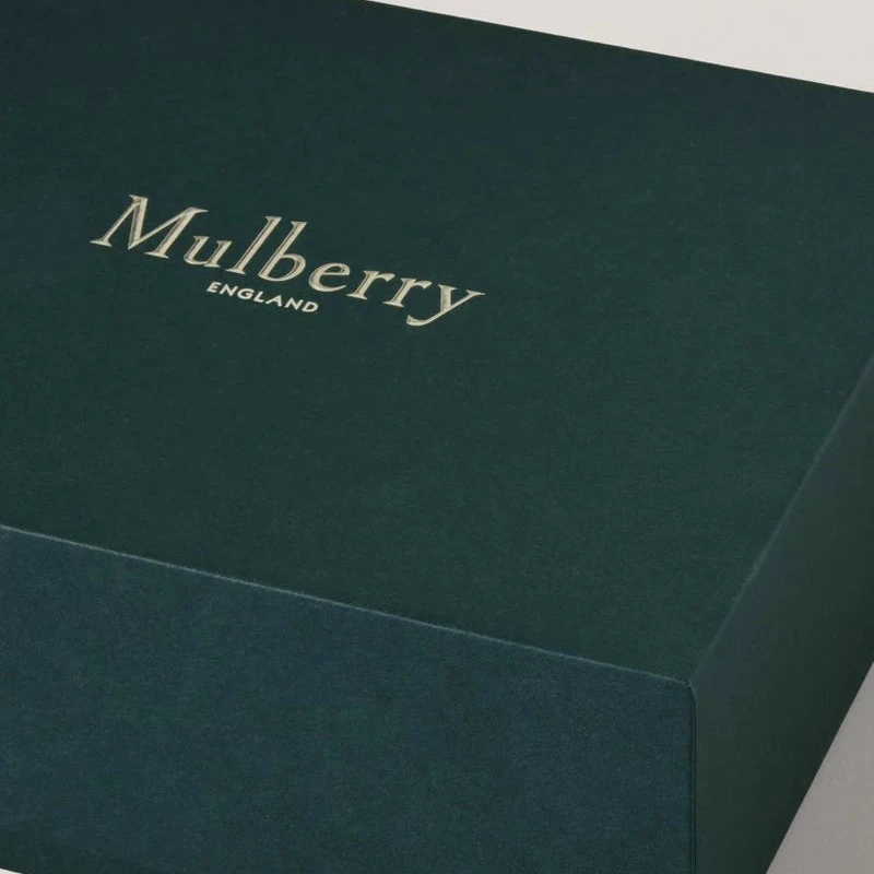 Mulberry Heritage Credit Card Slip Small Classic Grain Ebony
