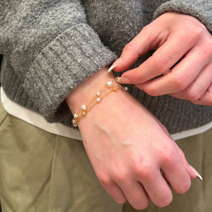 Alura Oceaanarmband met zoetwaterparels