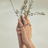 Mads Z Four Seasons Autumn Petite Granat Ring in 14 kt. Goud 