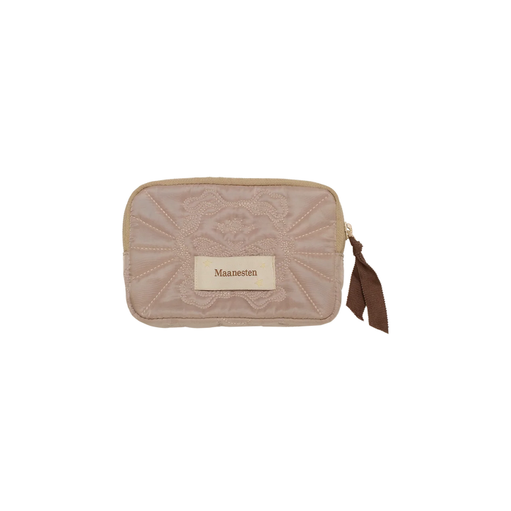 Maanesten Manon Pouch Sand – Kleine make-uptas – productafbeelding 2