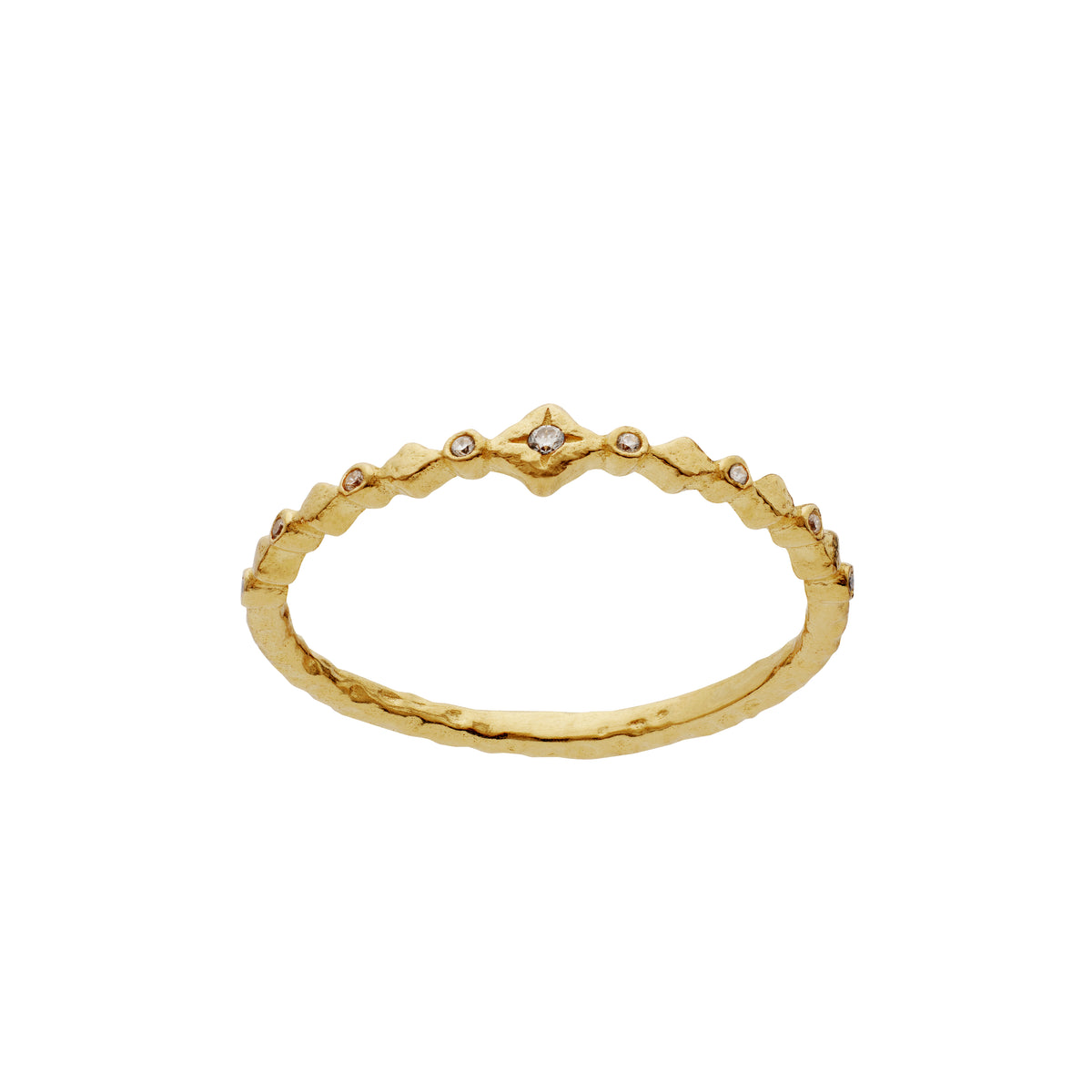 Maanesten Ria Forgyldt Ring