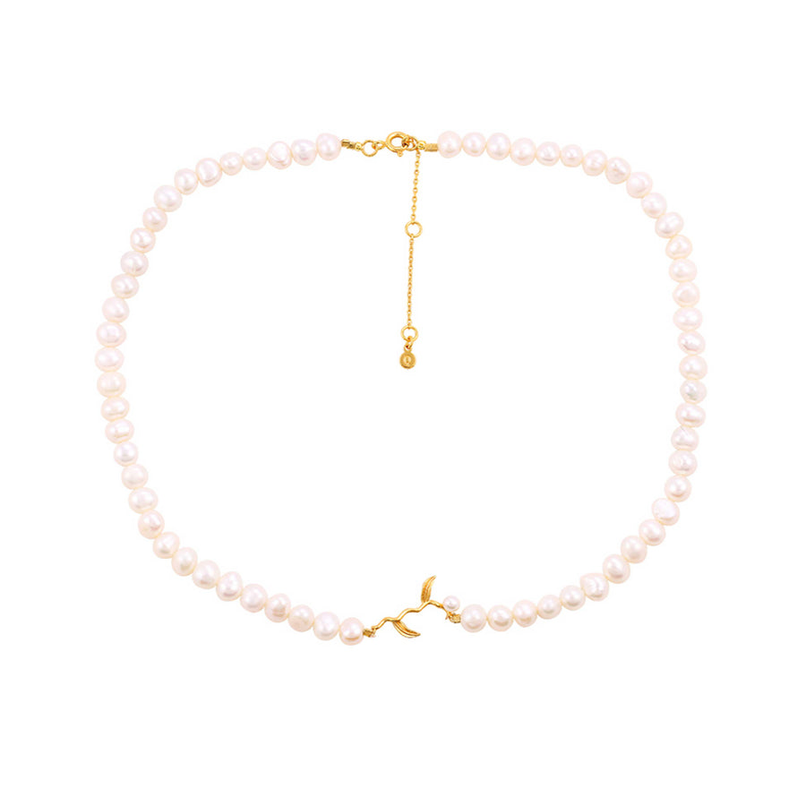 Hultquist Marigold Pearl Necklace - Halskæder - S08660G