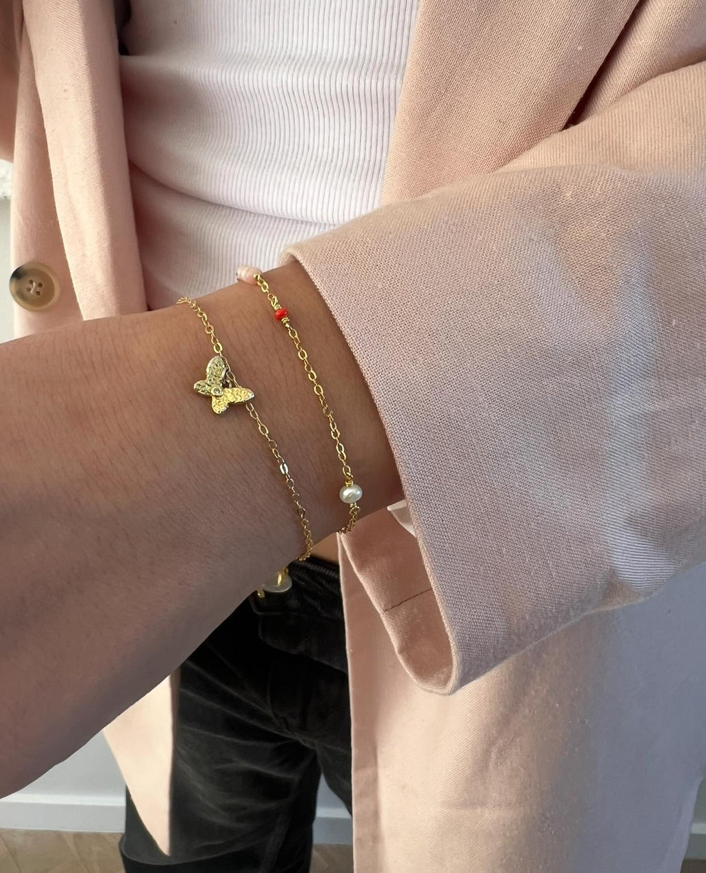 Wioga Sidsel Bracelet In Gold Plated Silver