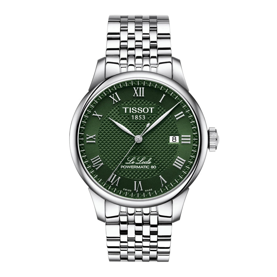 TISSOT LE LOCLE POWERMATIC 80 GREEN DIAL