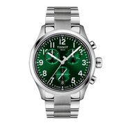 TISSOT CHRONO L 42MM – STALEN KETTING / GROENE WIJZERPLAAT