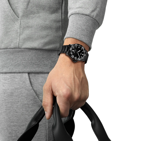 TISSOT SEASTAR 1000 40MM - BLACK PVD