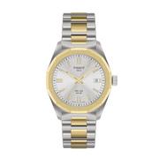 TISSOT PRC 100 SOLAR 34MM – GOUD PVD / ZILVEREN WIJZERPLAAT