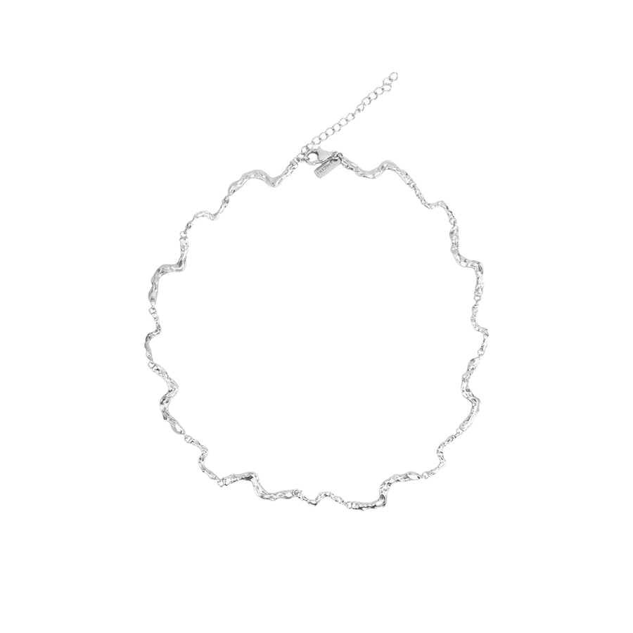Vincent Nightfall Silver Necklace