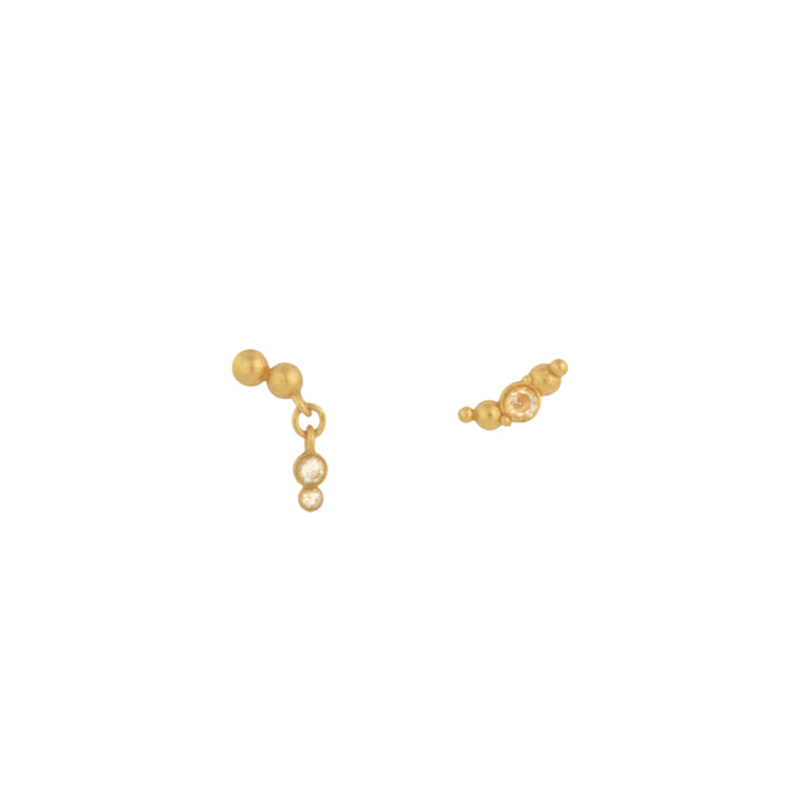 Vincent pendulum earrings gilded