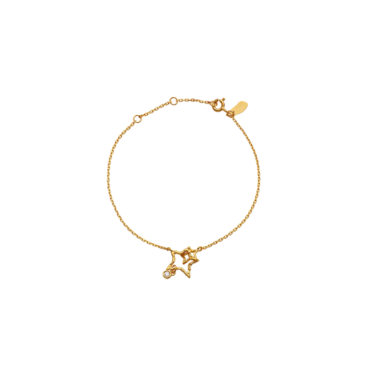 Maanesten Vilde Verguld Armband 