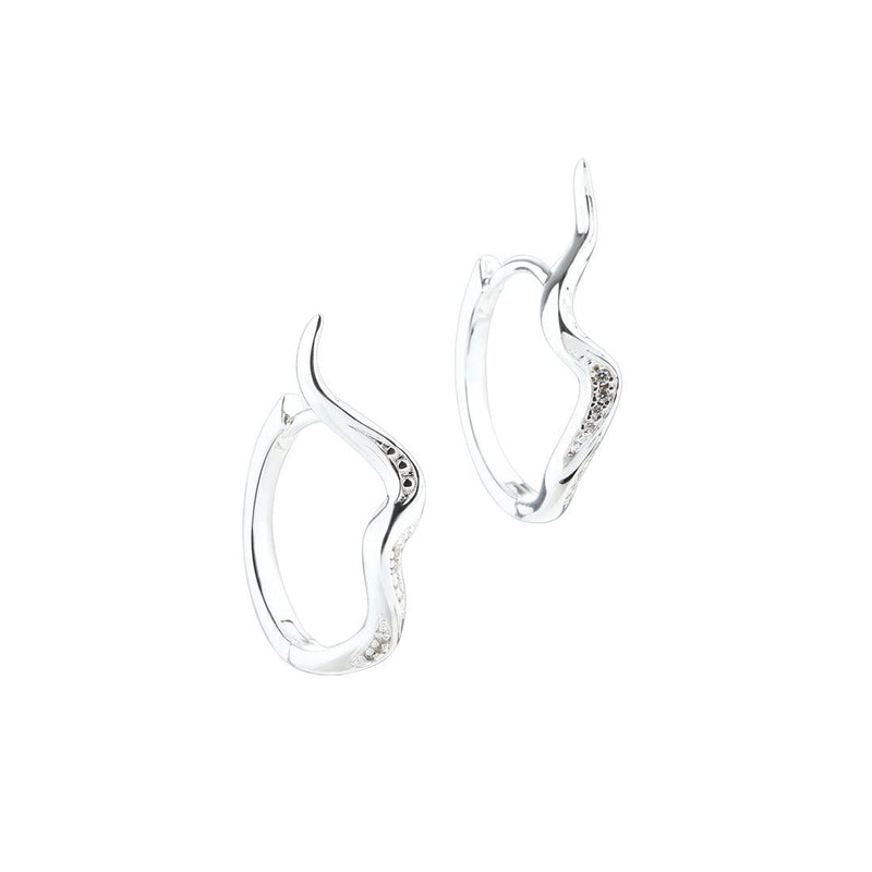Aqua Dulce Darling River Big Hoop Sølv - 5997 - Øreringe - 5997