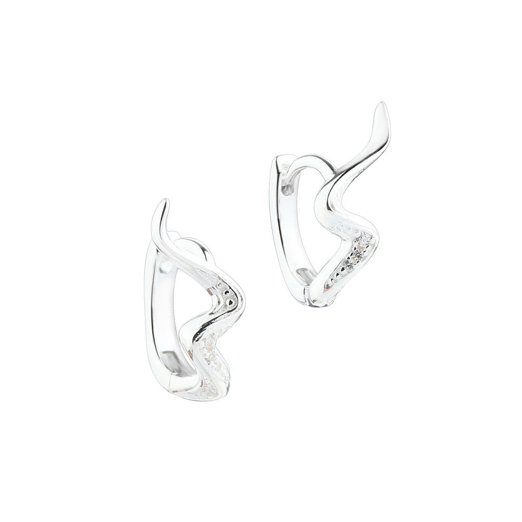 Aqua Dulce Darling River Hoop Sølv - 5995 - Øreringe - 5995