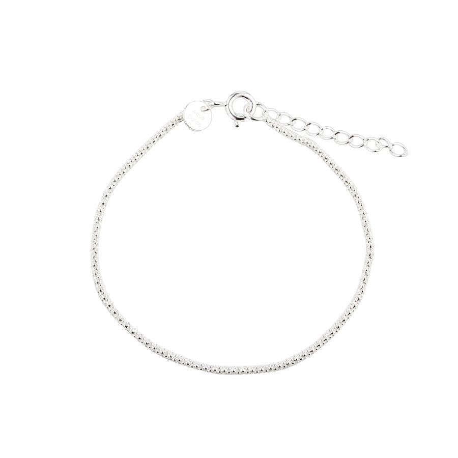 Aqua Dulce Popcorn Armbånd Sølv - 6011 - Armbånd - 6011