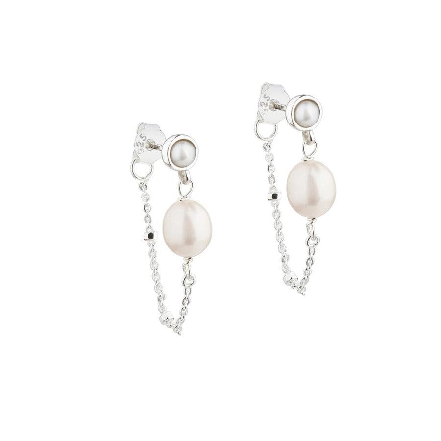 Aqua Dulce Rice Dot Ørestik sølv - 5367 - Øreringe - 5367