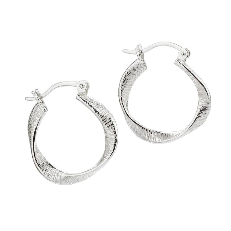 Aqua Dulce Small Twisted Hoop - 5309 - Øreringe - 5309