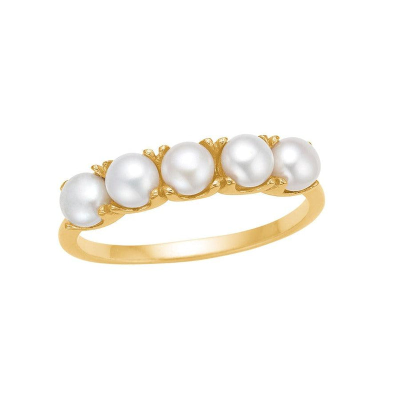 Carré Ring Med Perle - Ringe - FR4450BI-001