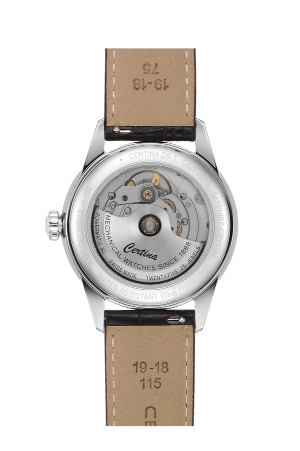 Certina DS-1 38mm Grøn Urskive - Powermatic 80 - Herreur - C0292071609100