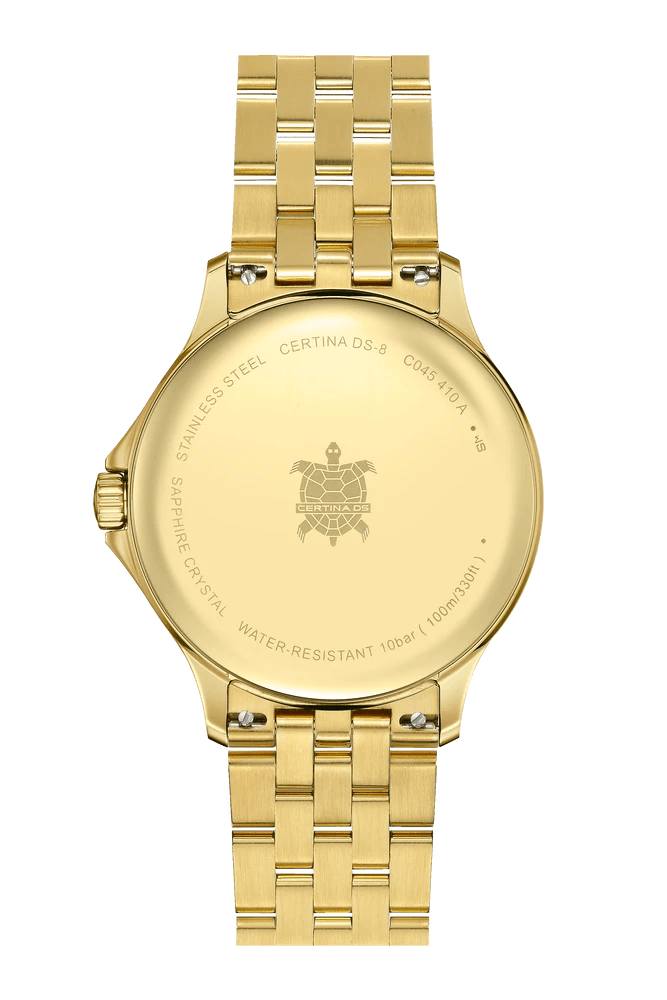 Certina DS-8 Gent Guld PVD 40mm - Herreur - C0454103336100