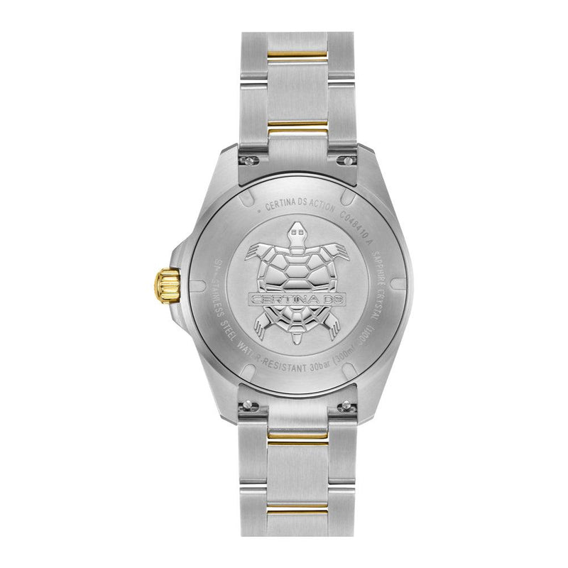 Certina DS Action Blå Urskive PVD 40mm - Quartz - Herreur - C0484102204100