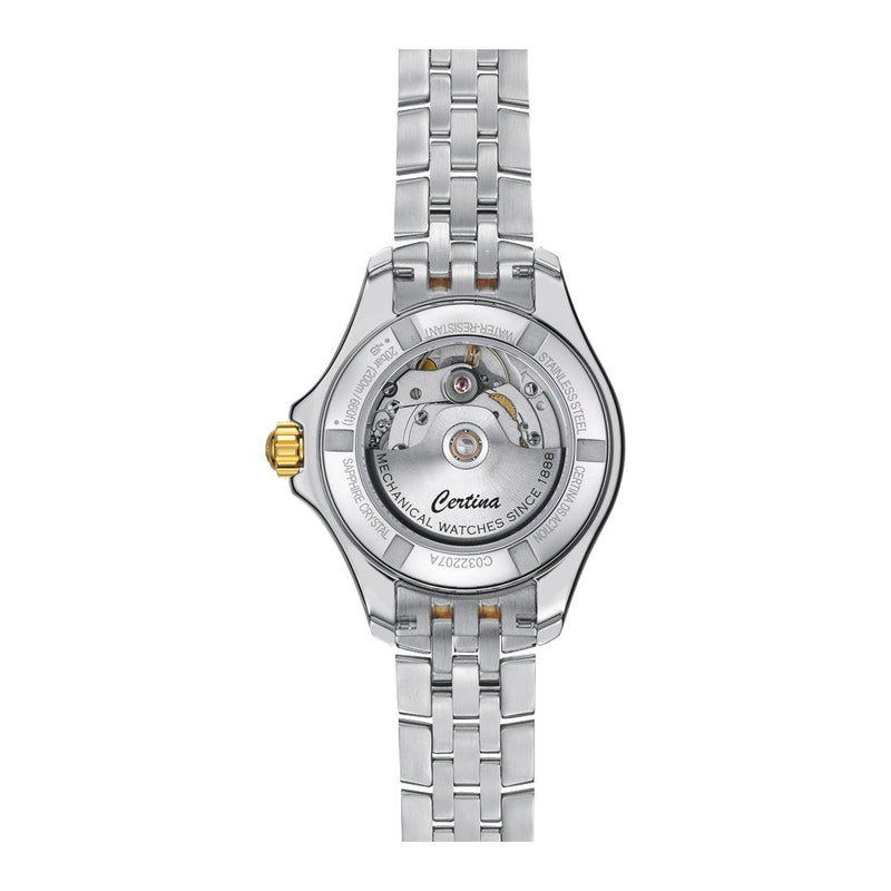 Certina DS Action Powermatic 80 Dameur - Med Sort Perlemor - Dameure - C0322072212600