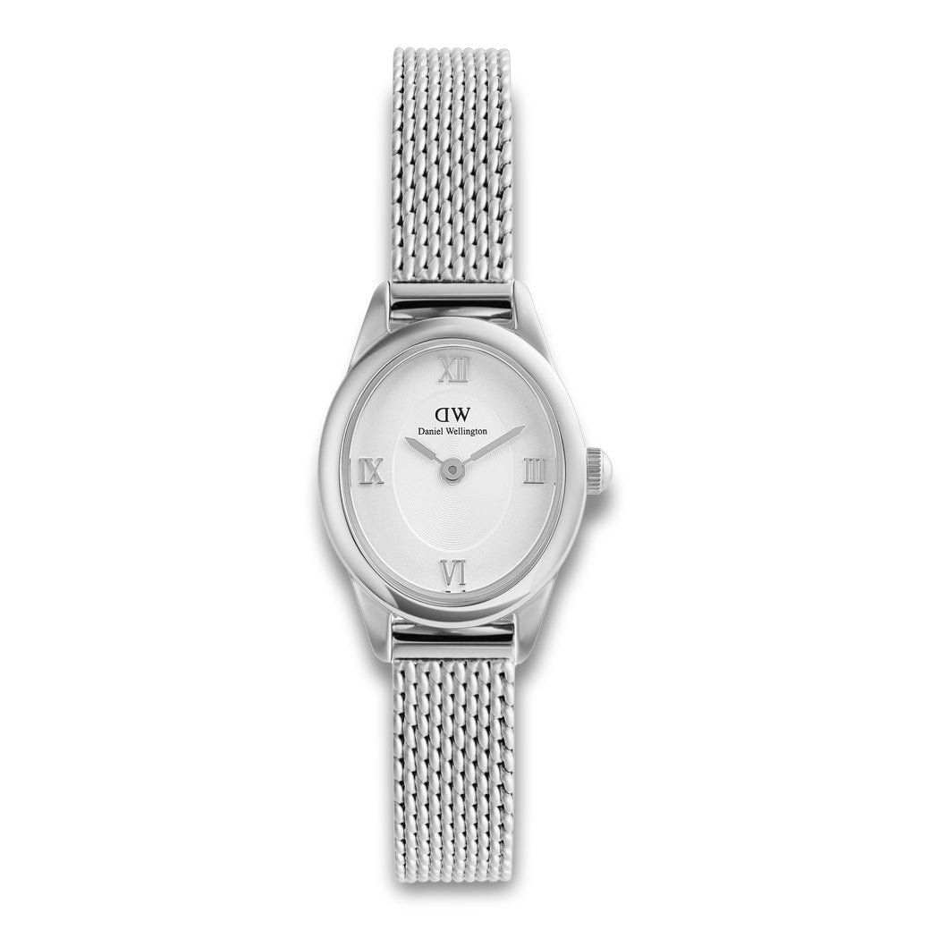 Daniel Wellington Ophelia Mesh zilverkleurig