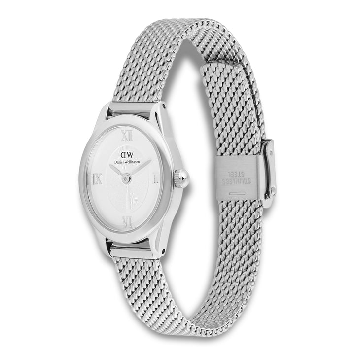 Daniel Wellington Ophelia Mesh zilverkleurig