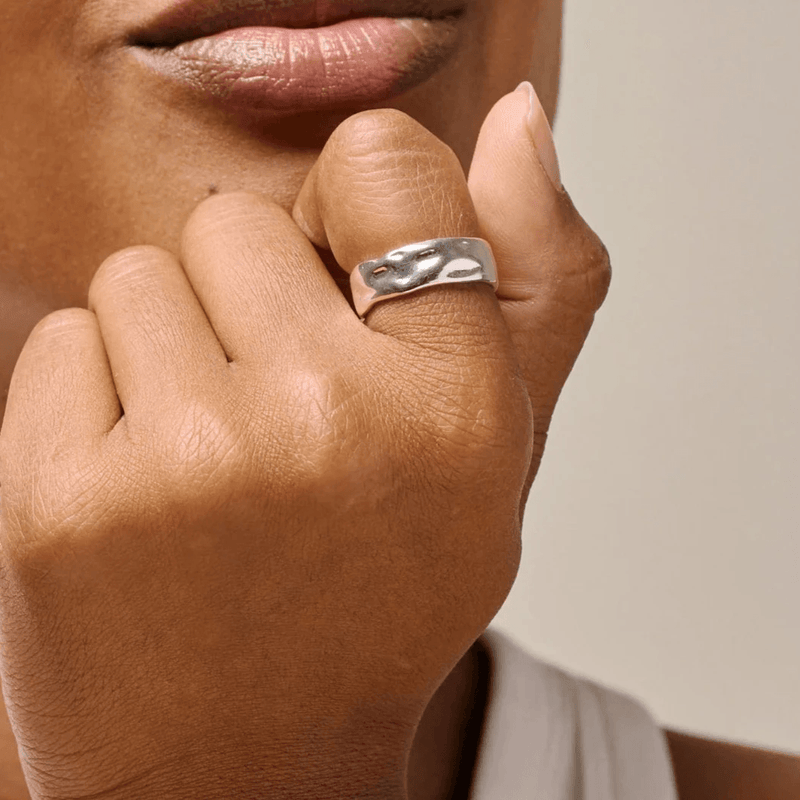 Enamel Sandra Sølv Ring - R91S - Ringe - R91S-001