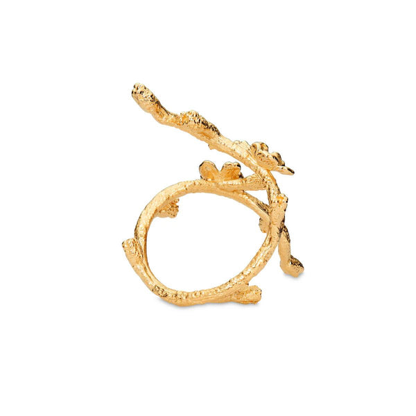 Flora Danica Forglemmigej Statement Ring - Ringe - FMN-STRI-G-001