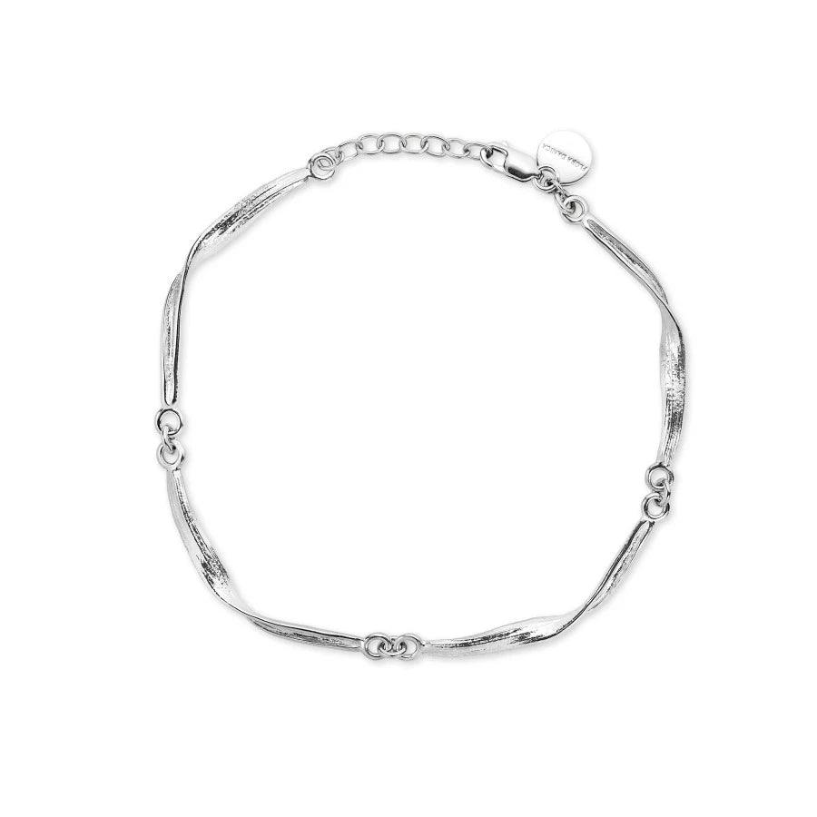 Flora Danica Græs Armbånd - Sølv - Armbånd - 907.GR-BRLO-S