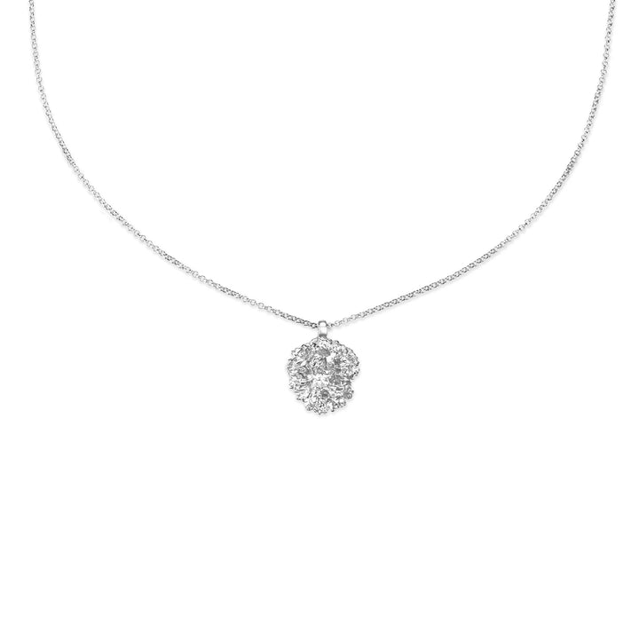 Flora Danica Peterselie Ketting Zilver, elegante zilveren ketting met gedetailleerde peterselie hanger. Model 907-par-ne-s-2