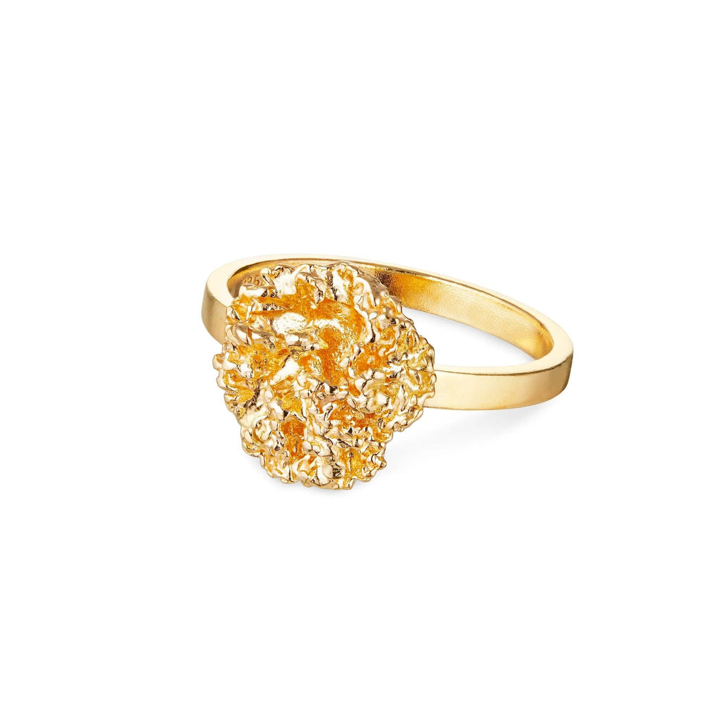 Flora Danica Persille Ring - Sølv Forgyldt - Ringe - 907.PAR-RI-G-001