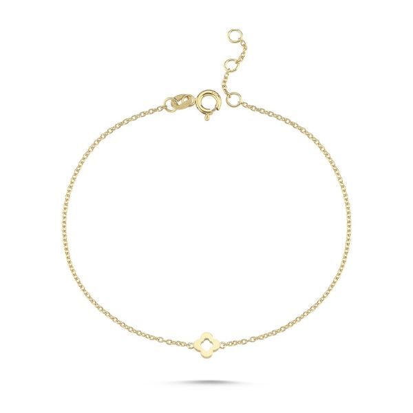 Nuran Icons Armband Fortune – 14 karaat goud – B2610-5RG