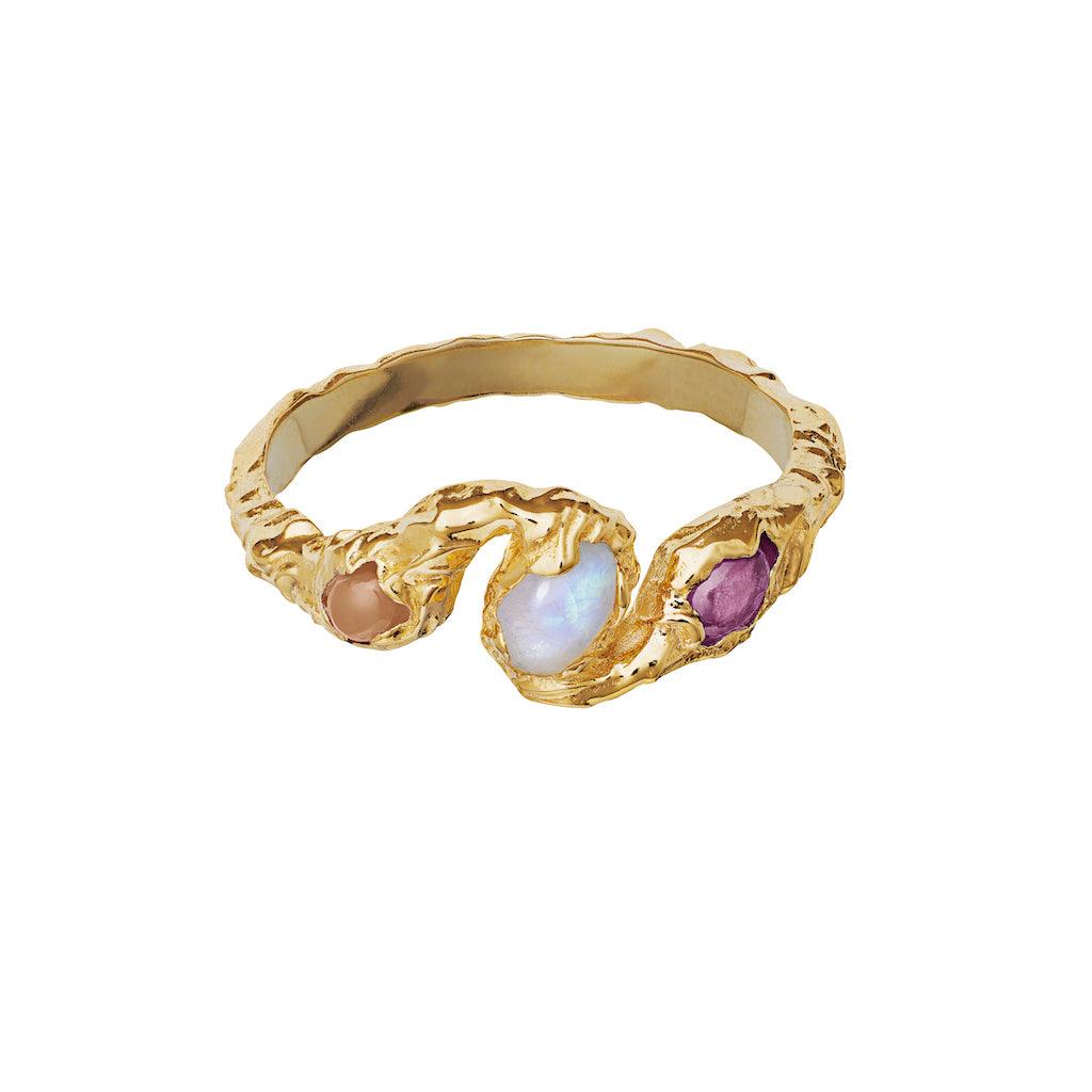 Maanesten Baila Ring 18 kt. forgyldt - 4764A - Ringe - 4764A-001