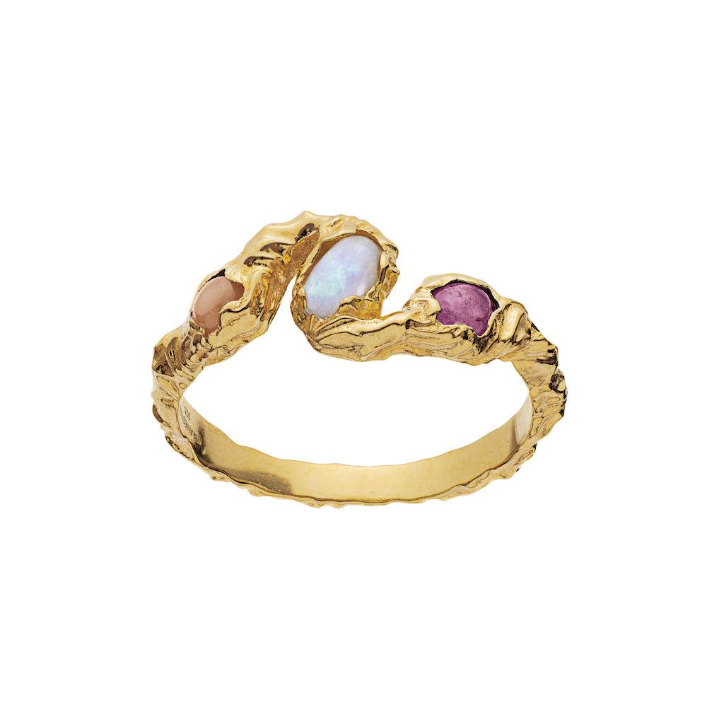 Maanesten Baila Ring 18 kt. forgyldt - 4764A - Ringe - 4764A-001