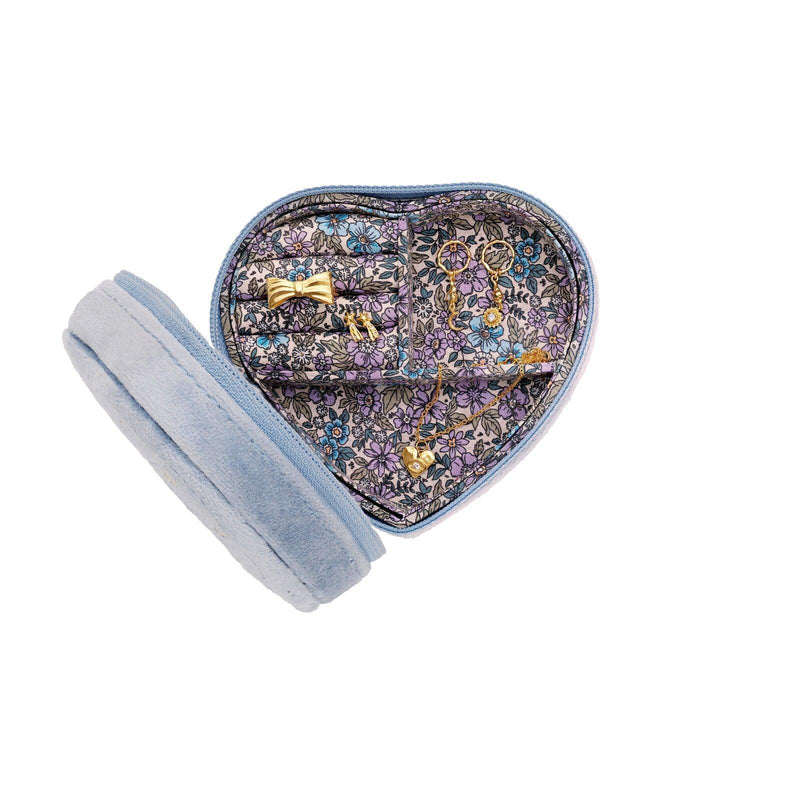 Maanesten Heart Jewelry Box Sky Blue - Smykkerskrin - Smykkeskrin - 4018