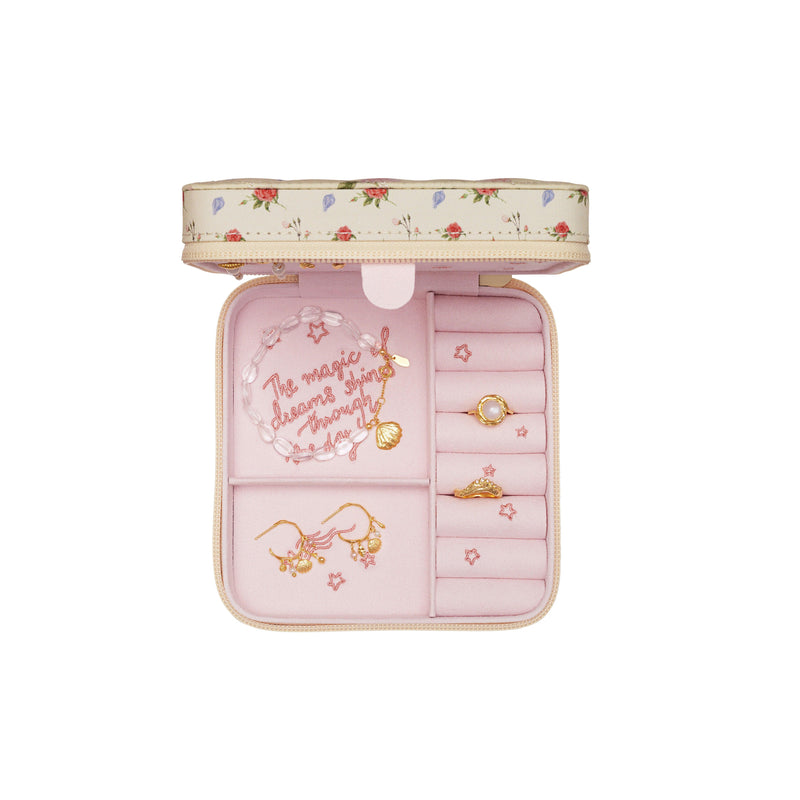 Maanesten Jewelry Box Roses And Shells - Smykkeskrin - 4062