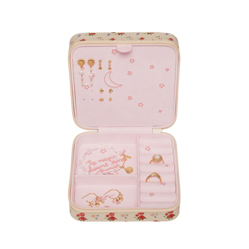 Maanesten Jewelry Box Roses And Shells - Smykkeskrin - 4062