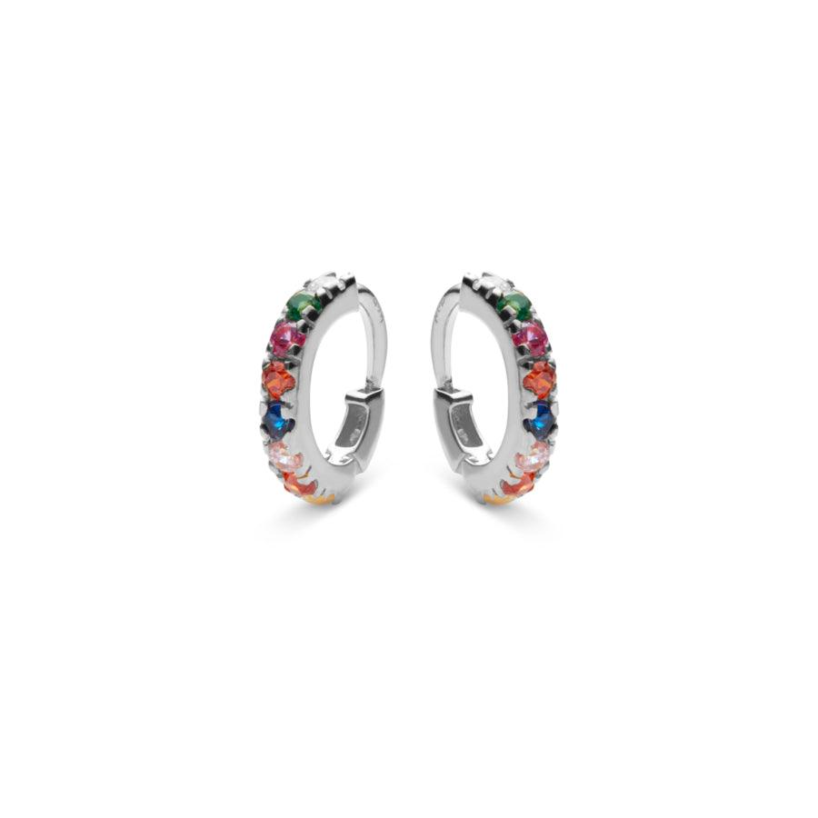 Maanesten Nubia Colour Earrings I Sølv - 9337C - Øreringe - 9337C