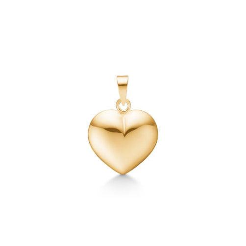Mads Z 14kt Hjerte 13mm - Vedhæng - 8530532