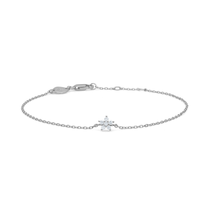 Mads Z Celeste Star-armband in zilver met sterhanger en heldere zirkonia, model 2157141-2.