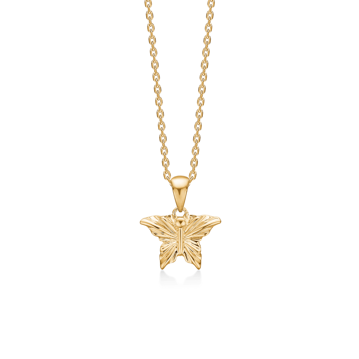 Mads Z Monarch Sommerfugl 14kt Guld Vedhæng - Vedhæng - 1530155