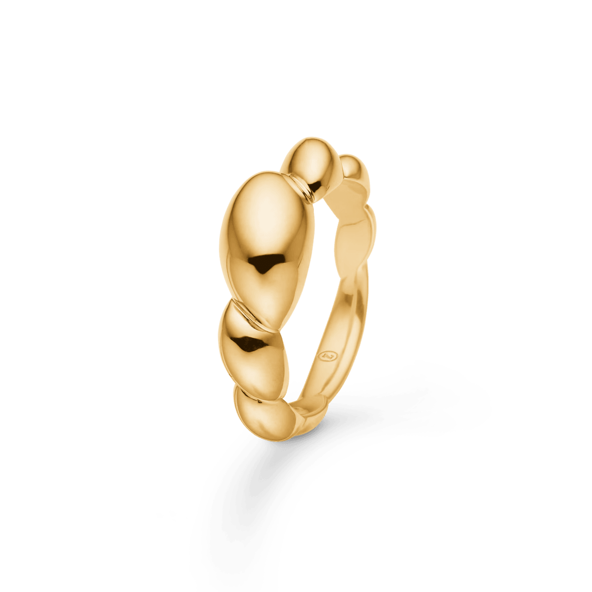 Mads Z Rugby 14kt Guld Ring - Ringe - 1540069-001