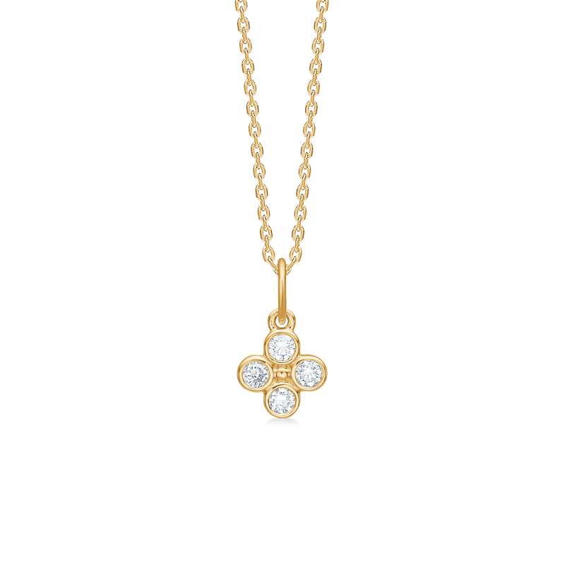 Mads Z Sophias Bloom 14kt Guld Vedhæng 0.20ct W.si - Vedhæng - 1531195