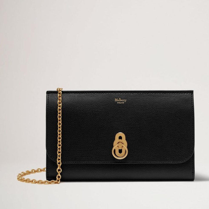 Mulberry Amberley Clutch Small Classic Grain Black - Amberley Taske - RL6090/205A100