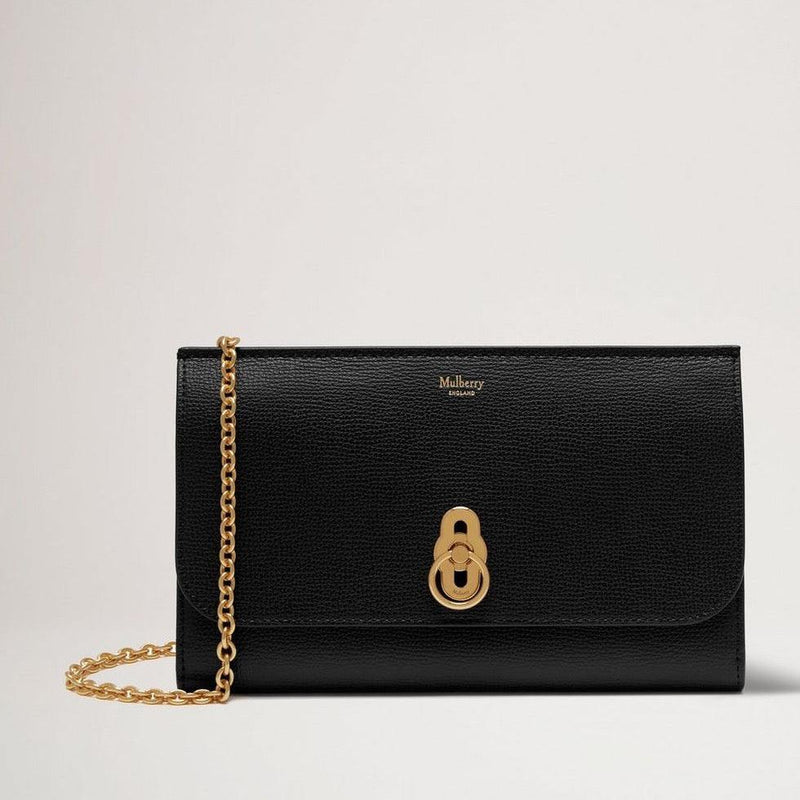 Mulberry Amberley Clutch Small Classic Grain Black - Amberley Taske - RL6090/205A100